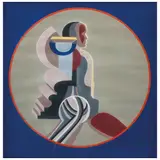 Arnold Belkin, Perfil, 1970, Mixta sobre papel