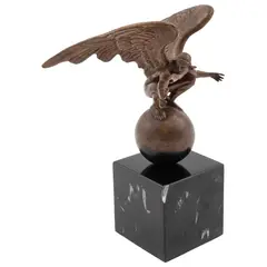 Jorge Marín, Boceto Viento, Escultura en bronce 15 . 40 en base de mármol