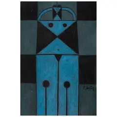 Ignacio Ortiz, Sin título, de la serie Evas y Adanes, Óleo sobre tela