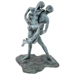Pareja by Carol Miller, 1984, Escultura en bronce sin número de tiraje, offered Jun 2026