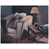 Mercedez Gertz, Interiores II, Óleo sobre tela