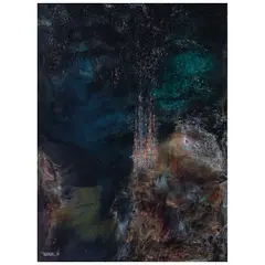 Leonardo Nierman, Untitled, Acrílico sobre masonite