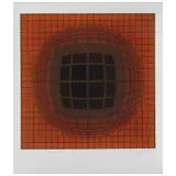Victor Vasarely, Untitled, Serigrafía A. P