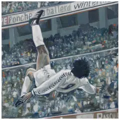 Saúl Gómez Jiménez, Hugo, Óleo sobre tela