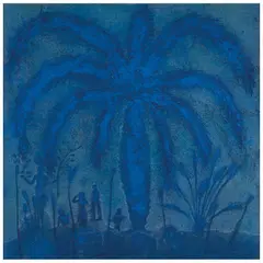 Sergio Hernández, Untitled, Óleo y tierras sobre tela
