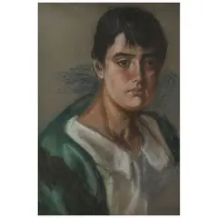 Alfredo Ramos Martínez, Untitled, Pastel sobre papel