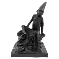 Rafael Coronel, Cabeza de Goliat, Escultura en bronce P A - 12