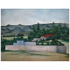 Paisaje de San Ángel by Ricardo Martínez, 1950, Óleo sobre tela, sold May 2026