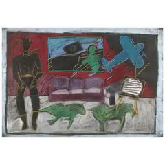 Roberto Gil de Montes, Untitled, Pastel sobre papel