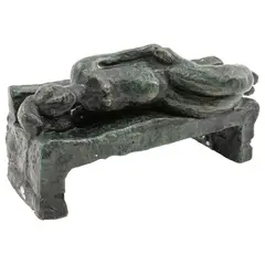 Joy Laville, El reposo, Escultura en bronce V / VI