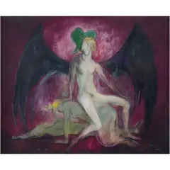 Drácula by José García Ocejo, Óleo sobre tela, offered Mar 2026
