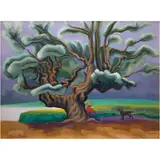 Arturo Estrada, Amigos, Óleo sobre tela