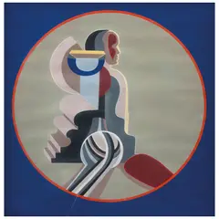 Arnold Belkin, Perfil, 1970, Mixta sobre papel