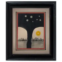 Fernando Vilchis, Paisaje con flor, Grabado al aguatinta y gofrado 2 / 60