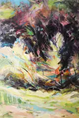 Lorraine Wall, Hidden Land, Edenvale, 1989, Mixed media