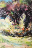 Lorraine Wall, Hidden Land, Edenvale, 1989, Mixed media