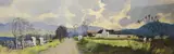 John Skelton, Bye-Road At Mournes, Newry, Oil on board