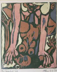 Michael Kane, Cassandra's End, Lithograph