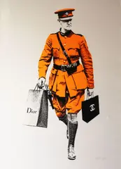 Will St Leger, Collins Rising, Screenprint