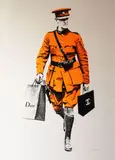 Will St Leger, Collins Rising, Screenprint