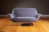 Aldo Morbelli, An Italian Upholstered Three Seat Settee,