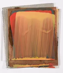 Untitled by Ciarán Lennon, Acrylic on mesh on copper, sold May 2021