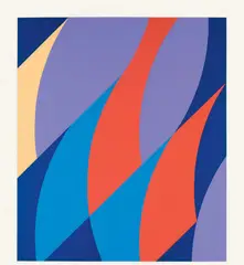 Bridget Riley, Large Fragment, Screenprint