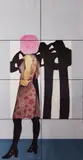 Robert Ballagh, Woman With A Pierre Soulages