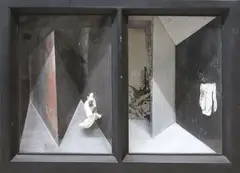 Graham Gingles, Box No. 3, Mixed media