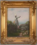 Alexander Williams, The Goodbye, Oil on board