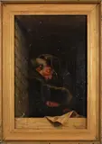 Jean Marie Evrard, The Porter, Oil on canvas