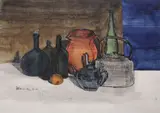 Michael Kane, Still Life With Bottles