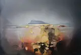 George Walsh, Lambay Island, Oil on board