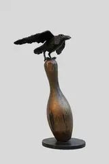 After The Battle by Petr Holeček, Bronze, sold Feb 2021