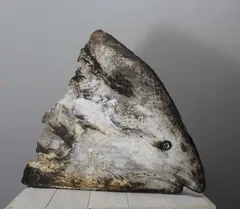Claire Finlay, Fish Head, Ceramic
