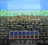 Kenneth Dolan, Horizon I, Gouache