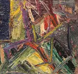 Denis Farrell, Landscape, Oil on board