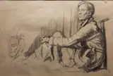 Mainie Jellett, Male Study
