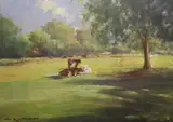 George K. Gillespie, Cattle Grazing