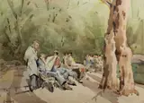 Desmond Carrick, Evening - St. Stephens Green