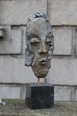 Patrick McElroy, Head, Mixed media