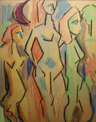 Patrick McElroy, Life Drawing, Chalk