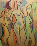 Patrick McElroy, Life Drawing, Chalk