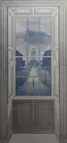Robert Ballagh, View From The Rubrics, Trinity College Dublin, Screenprint