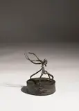 Barry Flanagan, Form In A Storm No.1, (2002) Bronze (unique) with circular base