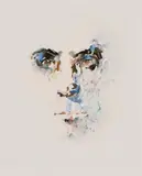 Image Of Federico Garcia Lorca by Louis le Brocquy, Watercolour, sold Dec 2020