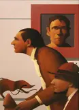 John Boyd, As I Was Coming Down The Stair... Ignotum Per Ignotius, (FOR AGILULF GURDULOU) Oil on panel