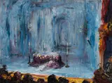 Jack Butler Yeats, The Gaiety Theatre, Dublin (Romeo & Juliet - The Last Act)
