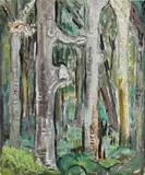 Evie Hone, In The Woods At Marlay