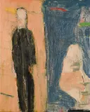 Paddy McCann, Both Outside, Oil on canvas